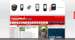 Desktop Screenshot of polskapilka.net